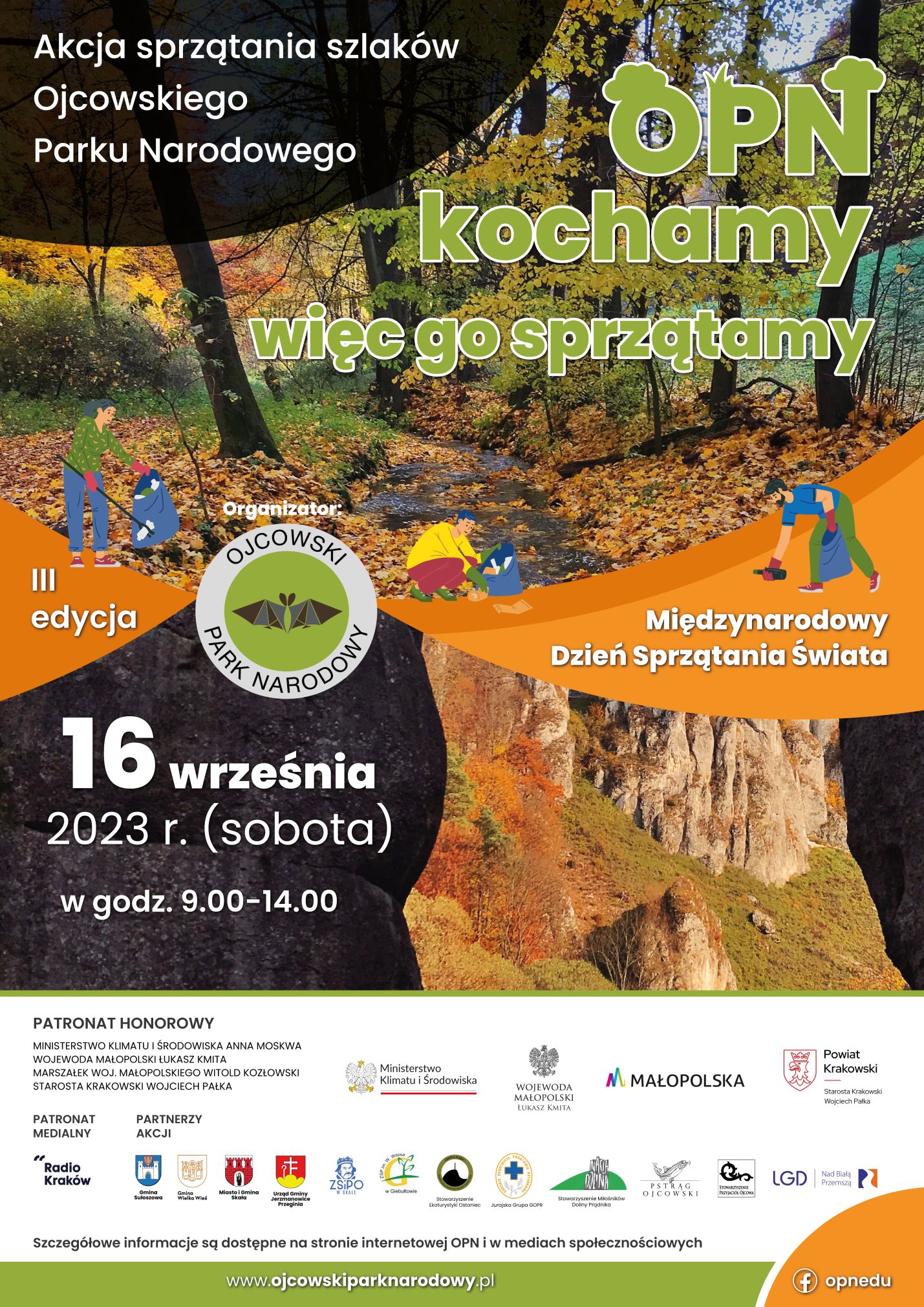 Ojcowski Park Narodowy - Kochamy więc go sprzątamy!